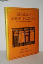 English Shop Fronts From Contemporary Source Books