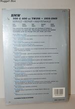 BMW 500 & 600 CC Twins 1995-1969 Service Repair Maintenance M308 Additional Image