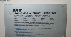 BMW 500 & 600 CC Twins 1995-1969 Service Repair Maintenance M308 Additional Image