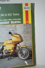 B. M. W. R50, 60, 75, 80, 90 and 100 Twins 1970-83 Owner's Workshop Manual Additional Image