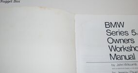 B. M. W. R50, 60, 75, 80, 90 and 100 Twins 1970-83 Owner's Workshop Manual Additional Image