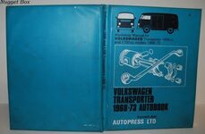 Volkswagen Transporter 1968-73 Autobook 1600cc and 1700cc Models Additional Image