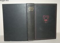 St Peter's College Radley Register 1847-1933 Additional Image