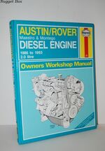 Austin/Rover 2.0 Litre Diesel Engine Owner's Workshop Manual Maestro &