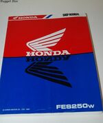 Honda Fes250w Shop Service Manual Additional Image