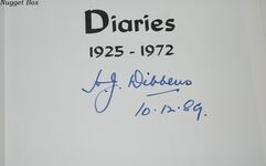 Dibbens' Diaries As a Sailor, Soldier, Policeman, Civil Servant, 1925-1972 Additional Image