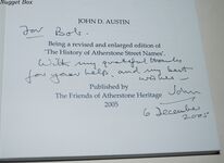 Hats, Coal & Bloodshed A Short History of Atherstone Street Names, the Additional Image