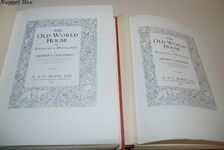 The Old-World House. its Furniture and Decoration. in 2 Volumes Additional Image