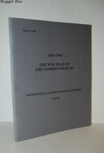 The War Dead of the Commonwealth Banneville-La-Campagne War Cemetry Part