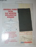 Vickers Wellington Manual (Book Comes with Original Fabric from RAF Museum Additional Image