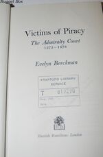 Victims of Piracy Admiralty Court, 1575-1678 Additional Image