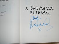 A Backstage Betrayal The New Novel from the West End Legend Additional Image