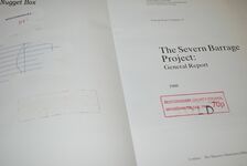 The Severn Barrage Project General Report 1989: 57 Additional Image