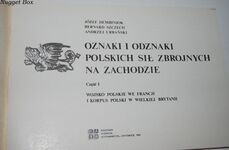 Oznaki I Odznaki Polskich Sil Zbrojnych Na Z Achodzie - Wojsko Polskie We Additional Image