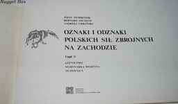 Oznaki I Odznaki Polskich Sil Zbrojnych Na Zachodzie - Lotnictwo Additional Image