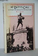 At Duty's Call Study in Obsolete Patriotism