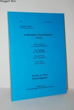 Staffordshire Parish Registers Society, Maer, St. Peter,1558-1746