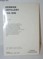 German Artillery, 1914-18 Additional Image