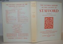 A History of the County of Stafford Volume II with Index to Volumes I and Additional Image