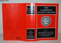 The Cambridge Ancient History II Part 1 the Middle East & the Aegean Additional Image