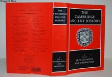 The Cambridge Ancient History I Part 1 Prolegomena and Prehistory Additional Image