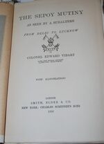 The Sepoy Mutiny As Seen by a Subaltern from Delhi to Lucknow. with Additional Image