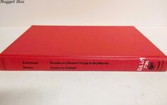 Johnsoniana VIII - Remarks on a Voyage to the Hebrides 1775 - Anonymous. a Additional Image