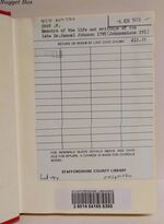 Johnsoniana XVI - Memoirs of the Life and Writings of the Late Dr Samuel Additional Image