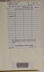 Johnsoniana XX - the Life of Samuel Johnson, LL. D. 1787 Additional Image