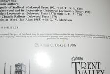 The Cheadle Collieries and Their Railways Being a Description of the Additional Image