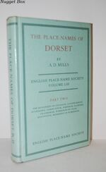 The Place-Names of Dorset Pt. 2