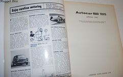 Autocar Road Tests Spring 1965 25 Tests Additional Image