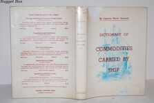 Dictionary of Commodites Carried by Ship Additional Image