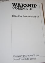 WARSHIP VOLUME IX Additional Image