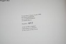 Yesterday's Town Leek : Some Aspects of Bygone Days Additional Image