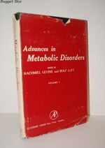 Advances in Metabolic Disorders Volume 1 V. 1