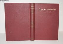 Quain's ELEMENTS of ANATOMY Volume III Pt. 1 VOL III PART 1 NEUROLOGY. Additional Image