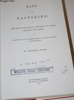 Days At the Factories Additional Image