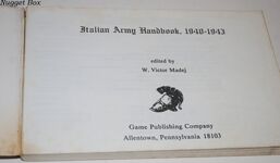 Italian Army Handbook, 1940-1943 Additional Image
