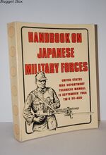 Handbook on Japanese Military Forces United States War Department