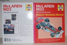 McLaren M23 Manual An Insight Into Owning, Racing and Maintaining Additional Image