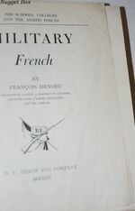 Military French for Schools, Colleges and the Armed Forces Additional Image