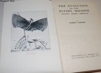 The Evolution of the Flying Machine; Balloon : Airship : Aeroplane Additional Image