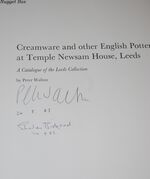 Creamware and Other English Pottery At Temple Newsam House, Leeds Additional Image