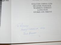 The Falcon Ware Story; The History and Products of J. H. Weatherby and Sons Additional Image