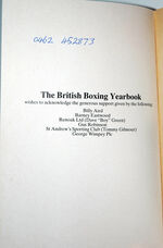 British Boxing Year Book 1990 Additional Image