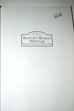 Boston's Boxing  Prizefighting from 1882-1955 Additional Image