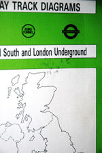Railway Track Diagrams England South and London Underground No. 5 Additional Image