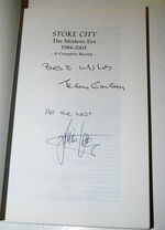 Stoke City The Modern Era 1984 - 2003 - a Complete Record (Signed) Additional Image