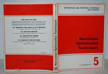 Non-Linear Optimization Techniques Additional Image